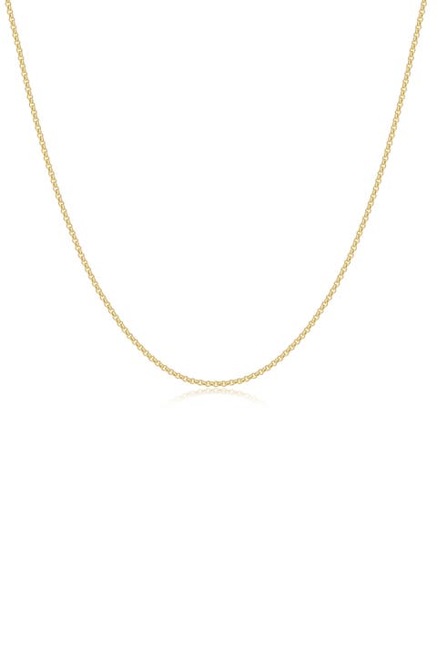 Rolo Chain Necklace