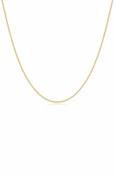 Rolo Chain Necklace