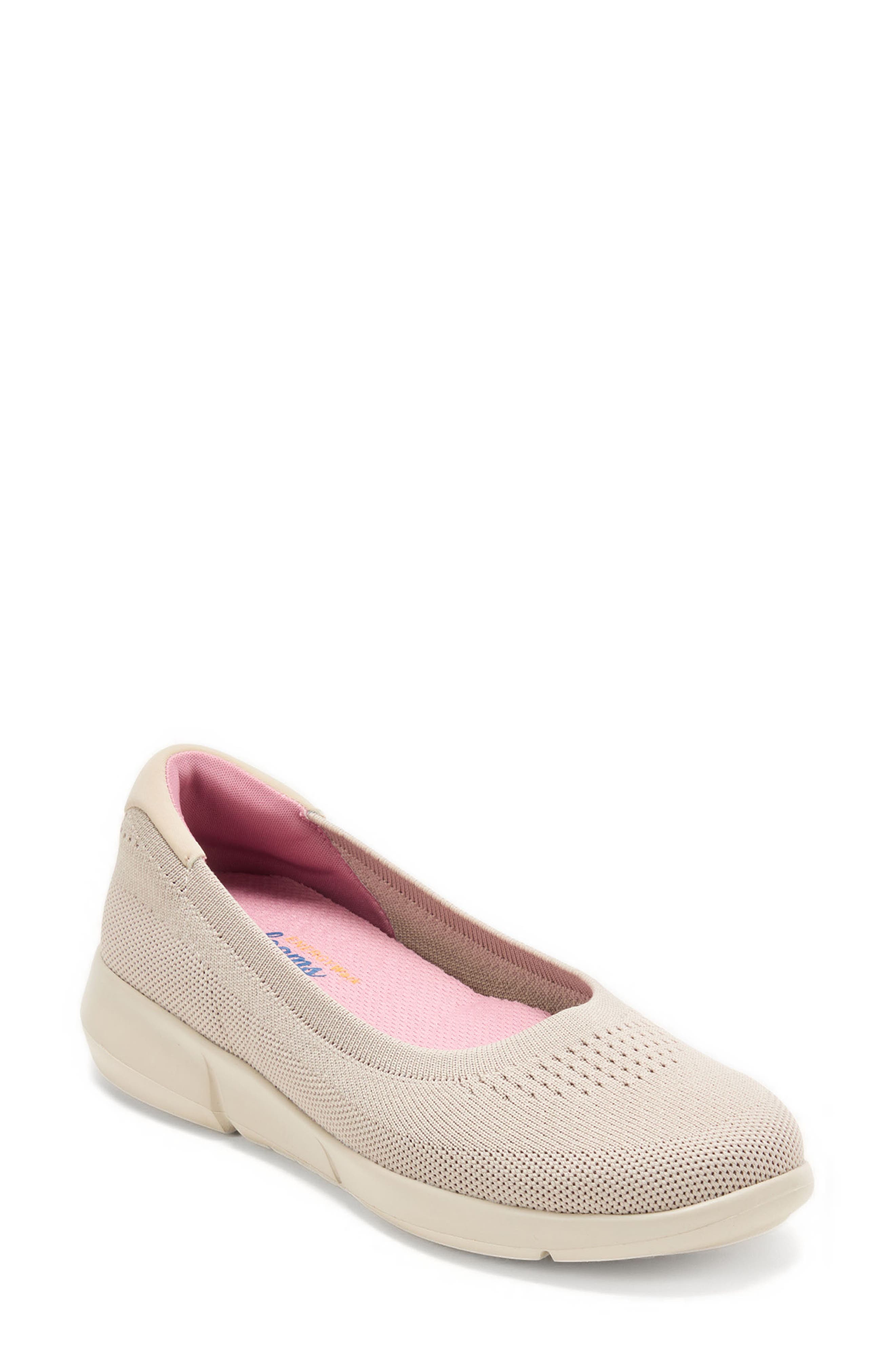 DEARFOAMS Knit Sport Wedge Flat