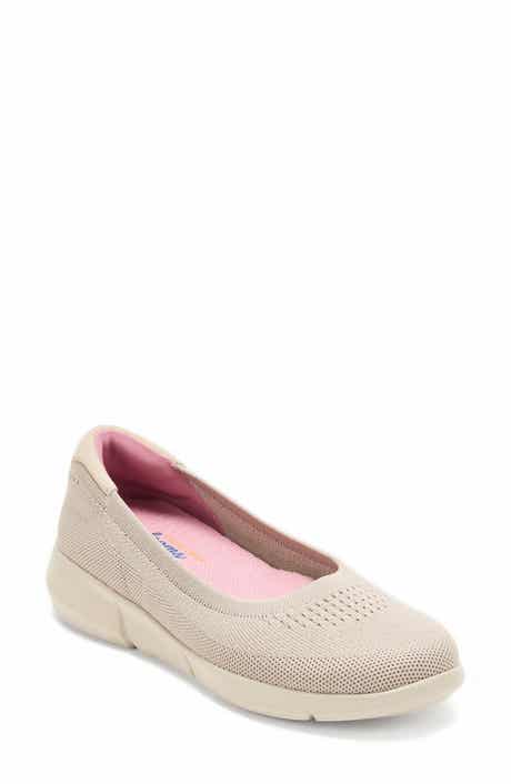DEARFOAMS Knit Sport Wedge Flat