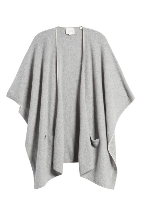 Tipped Cashmere Wrap