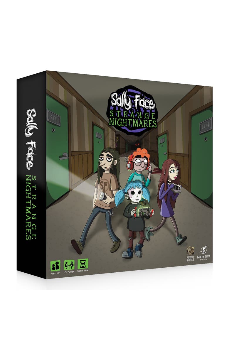 Maestro Media Sally Face Strange Nightmares Cooperative Board Game, Main, color,