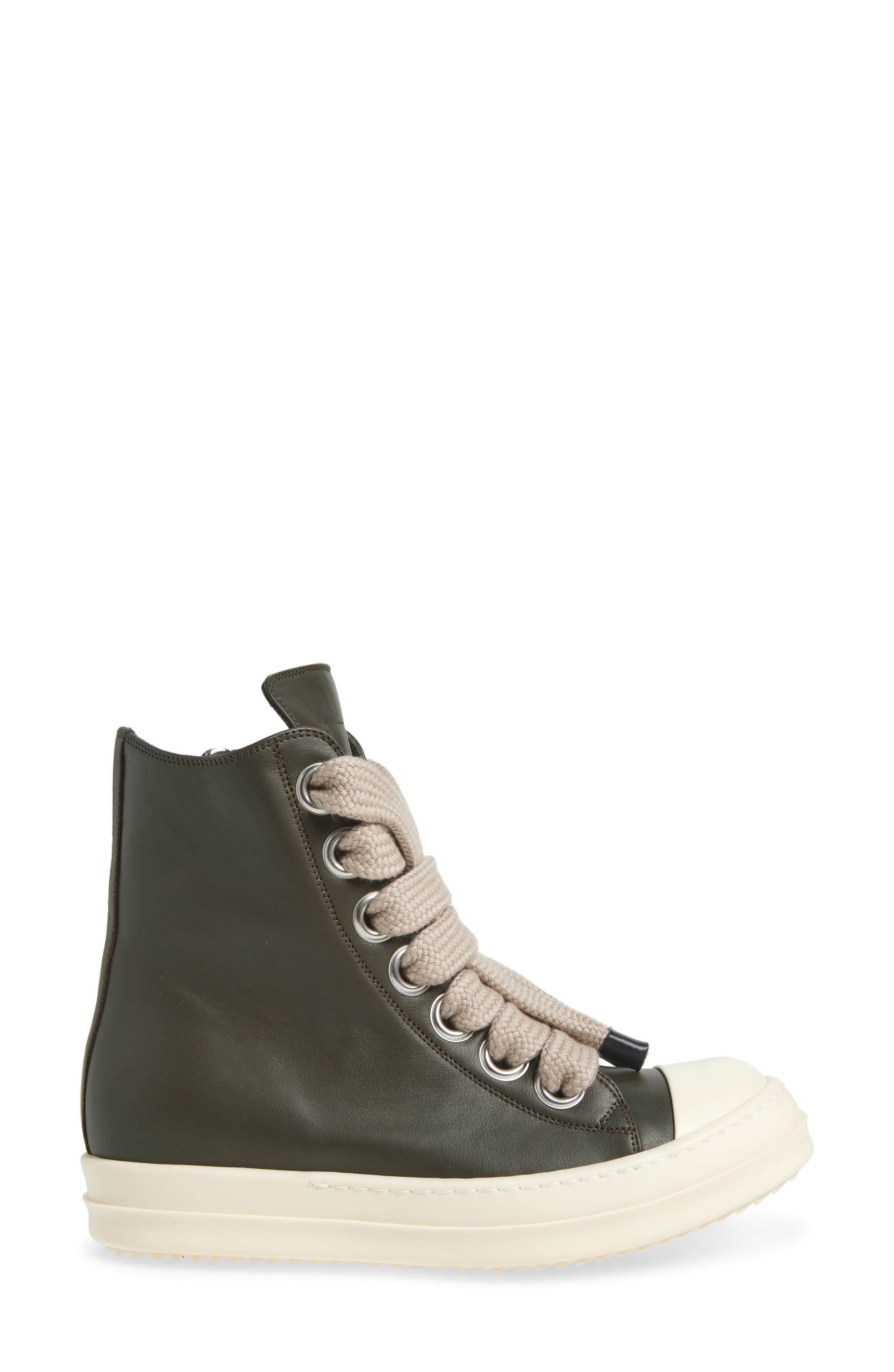 Rick Owens Jumbolaced High Top Sneaker, Alternate, color, 