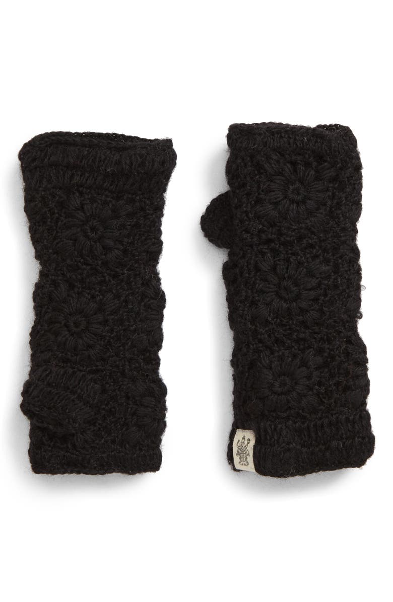 Nirvanna Designs Crochet Handwarmers, Alternate, color, 
