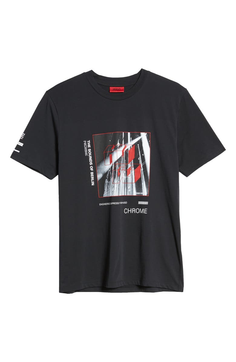 HUGO Dweet Graphic Tee, Alternate, color, 