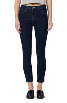 High Waist Ankle Skinny Jeans