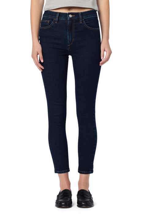 High Waist Ankle Skinny Jeans