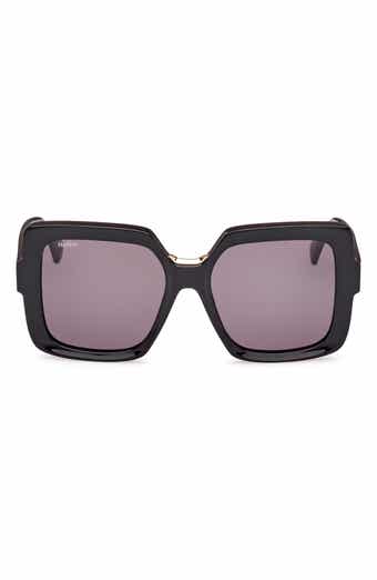 Max Mara Ernest 56mm Square Sunglasses