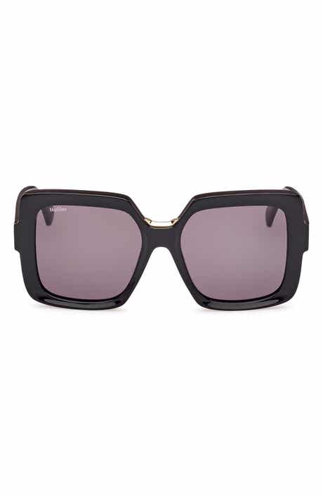 Max Mara Ernest 56mm Square Sunglasses