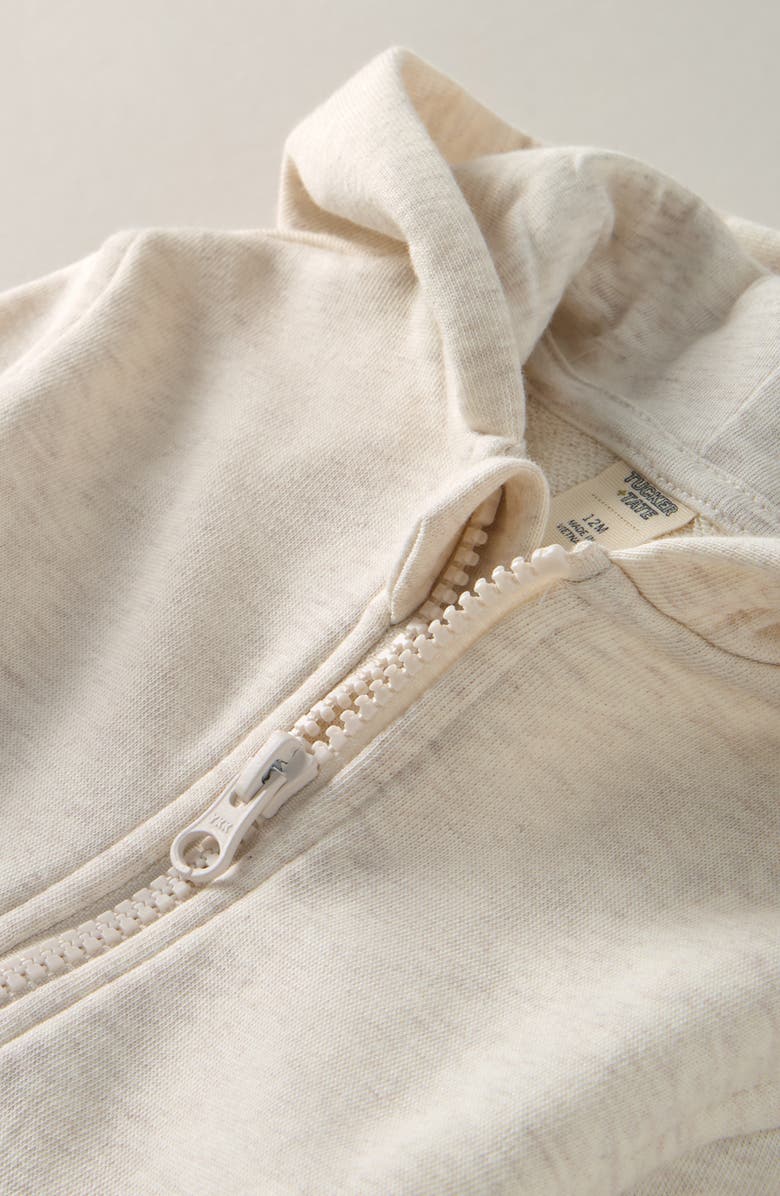 Tucker + Tate Zip Hoodie, Alternate, color, Beige Oatmeal Light Heather