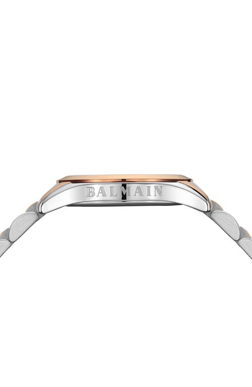 Balmain Watches Classic R Diamond Bracelet Watch, 34mm In Gold