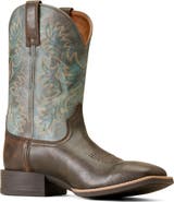 Ariat Sport Latigo Square Toe Roper Heel Boot