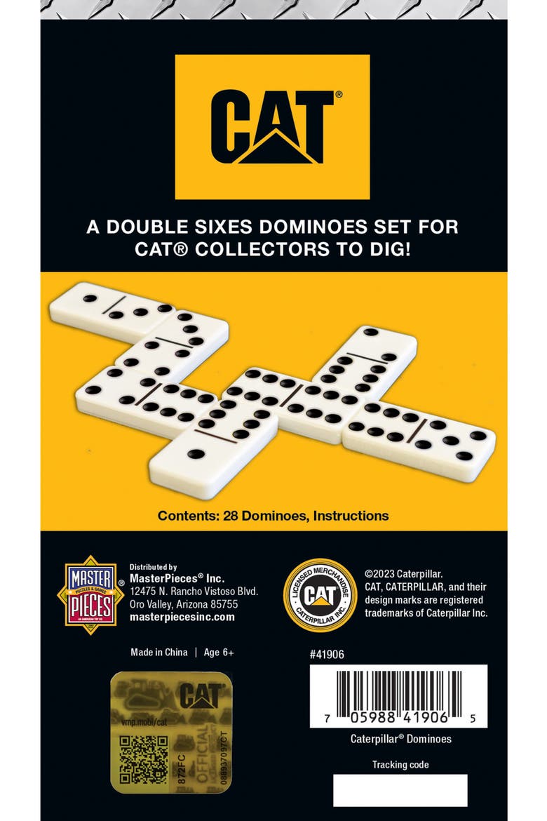 CAT - Caterpillar Dominoes, Alternate, color, Multicolor