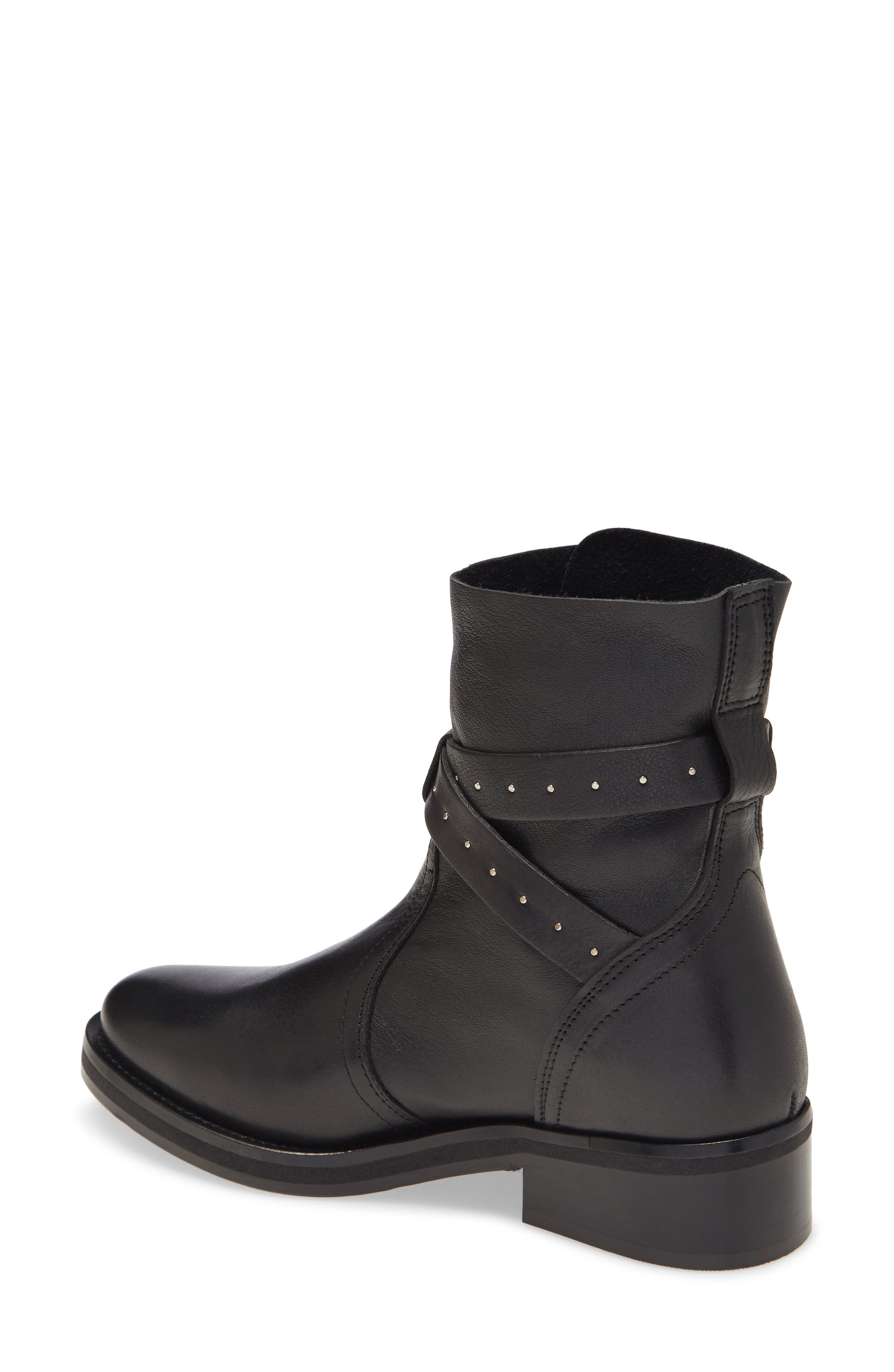 AllSaints Carla Buckle Boot, Alternate, color, 