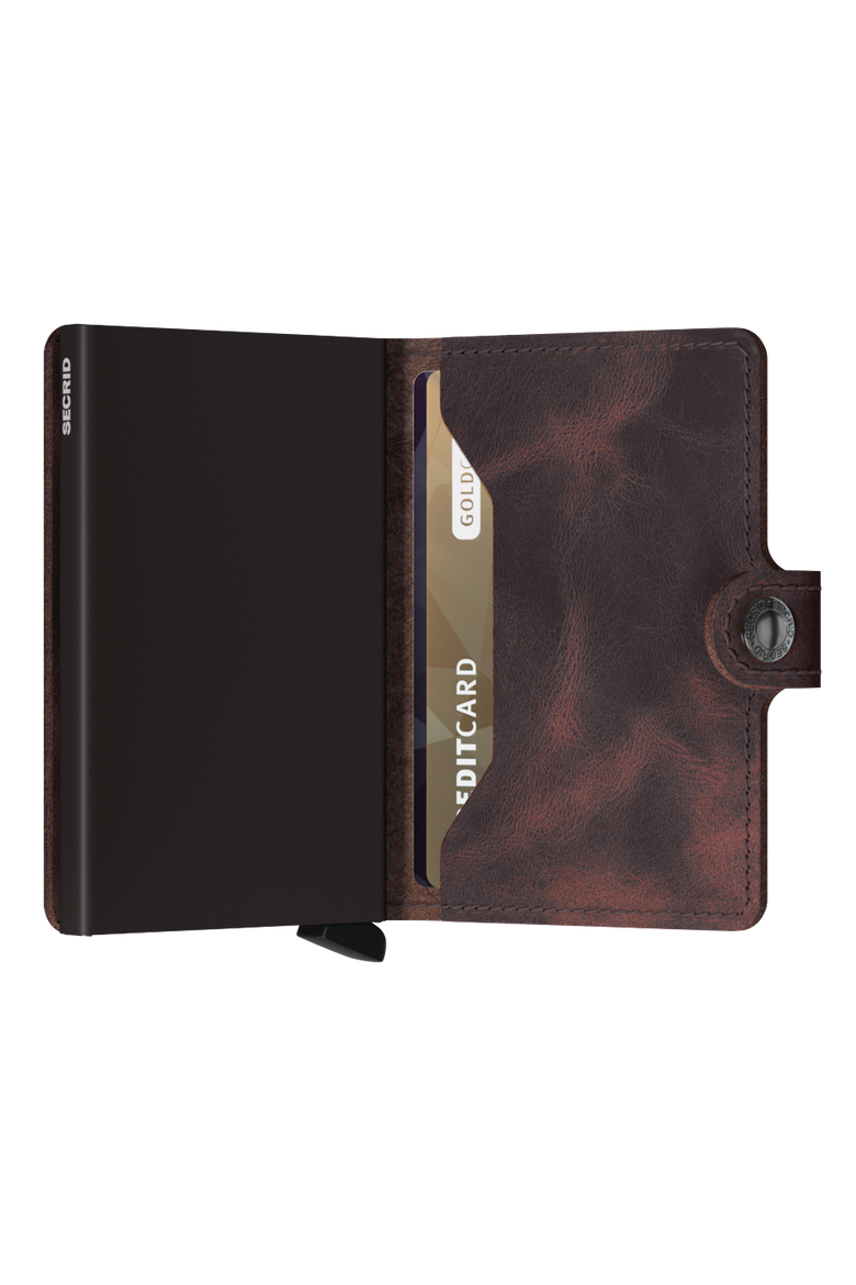 Miniwallet Vintage, Alternate, color, Chocolate