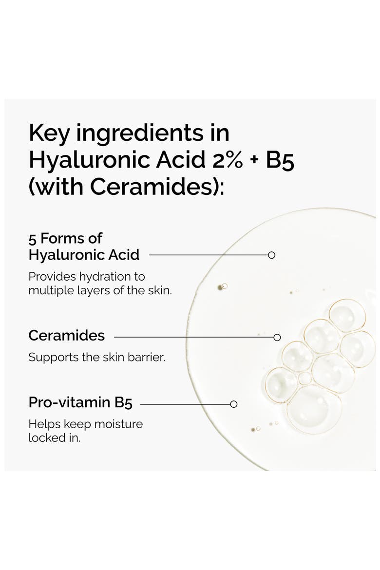 Hyaluronic Acid 2% + B5 Hydrating Serum with Ceramides, Alternate, color, NO COLOR