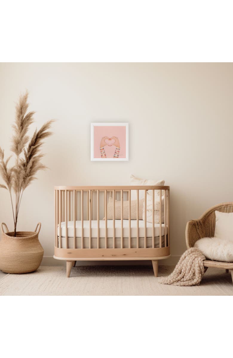 Ramus & Co Friendship Braceletes Museum Quality 8" x 8" Art Print, Alternate, color, Multicolored