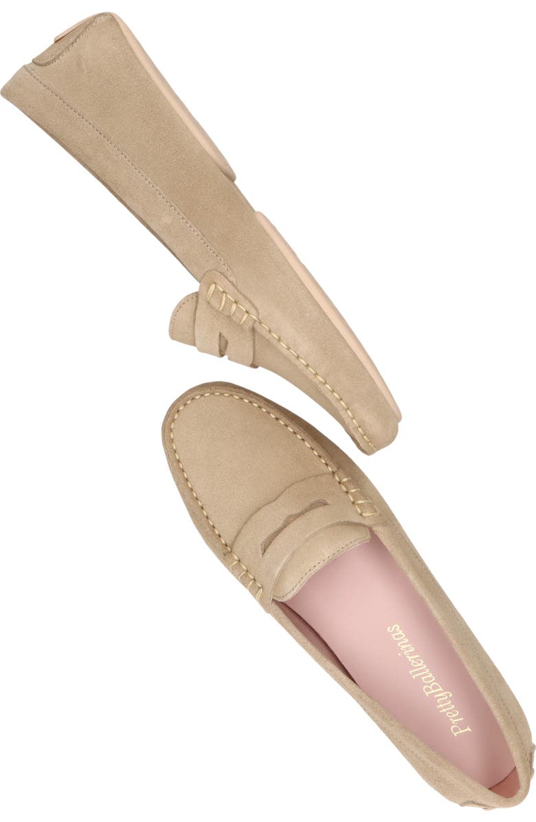 Pretty Ballerinas Driving Moccasin, Alternate, color, Beige