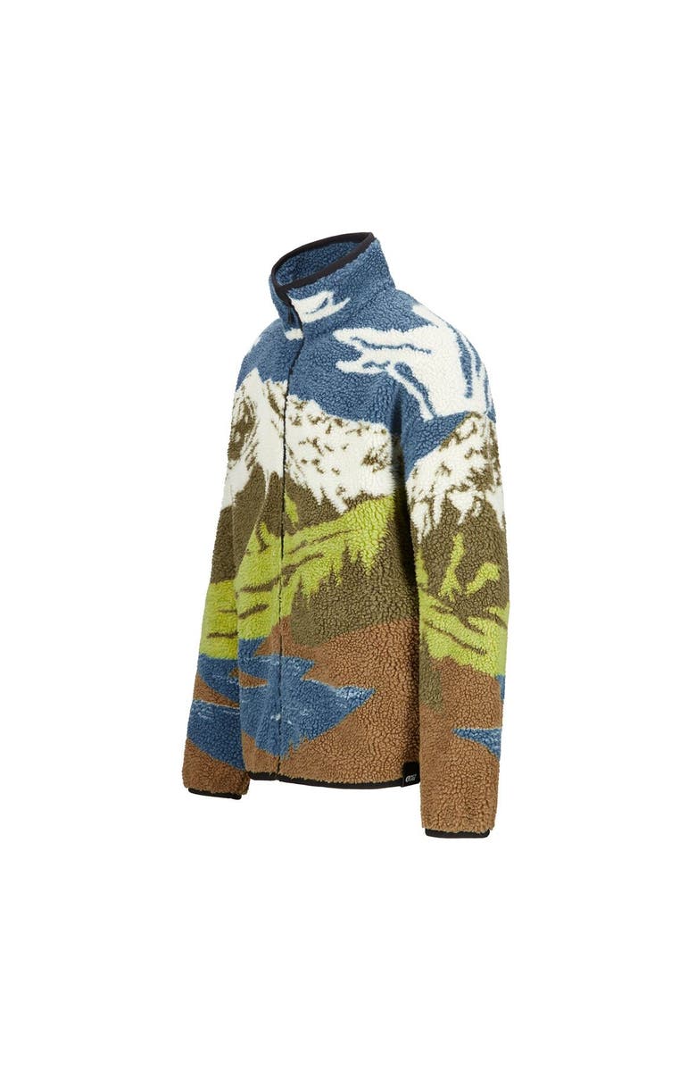 Picture Organic Hafdals Zip Fleece - Men's, Alternate, color, Cloudy Landscape