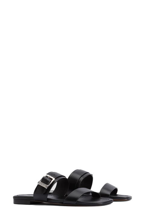 Women's Black Flat Sandals | Nordstrom