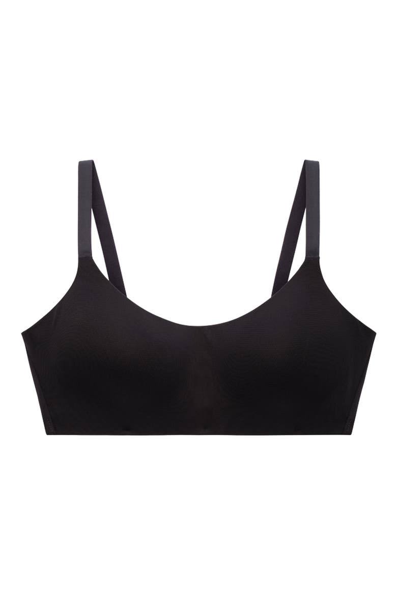 Thermoregulating TempSync™ Wireless Scoop Bra, Alternate, color, BLACK