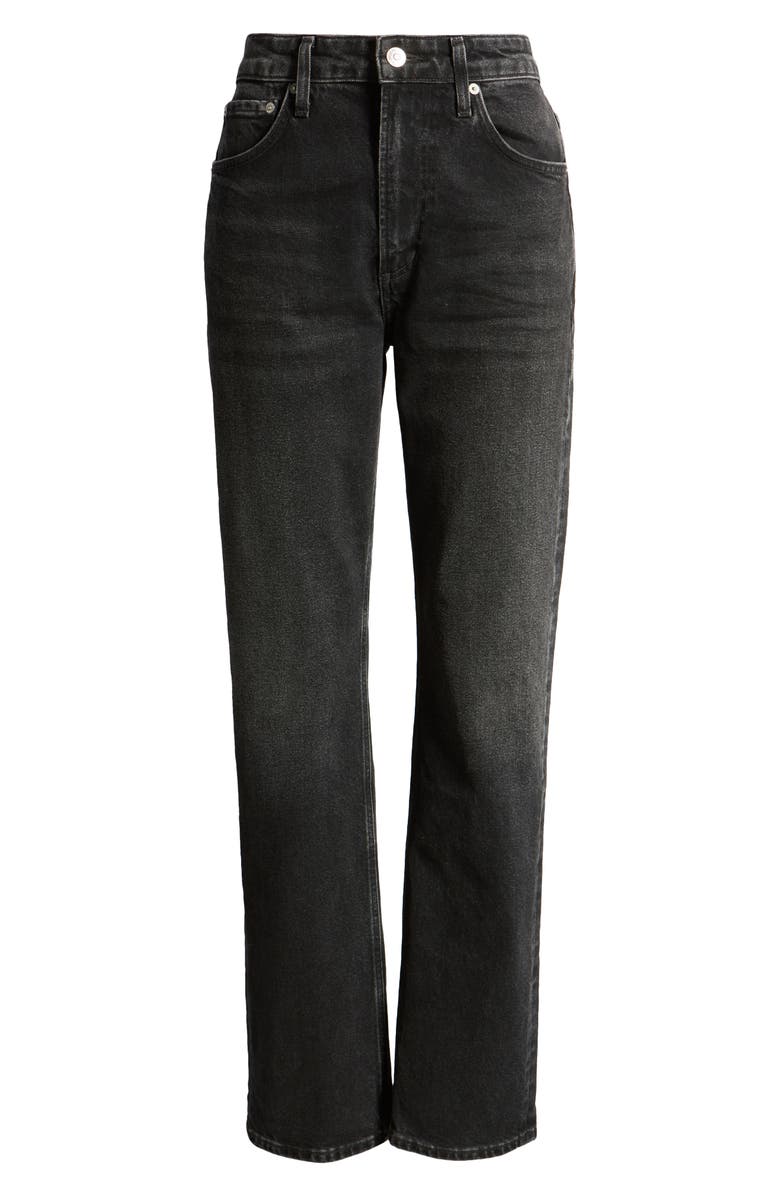 Citizens of Humanity Zurie High Waist Straight Leg Jeans, Alternate, color, Stormy