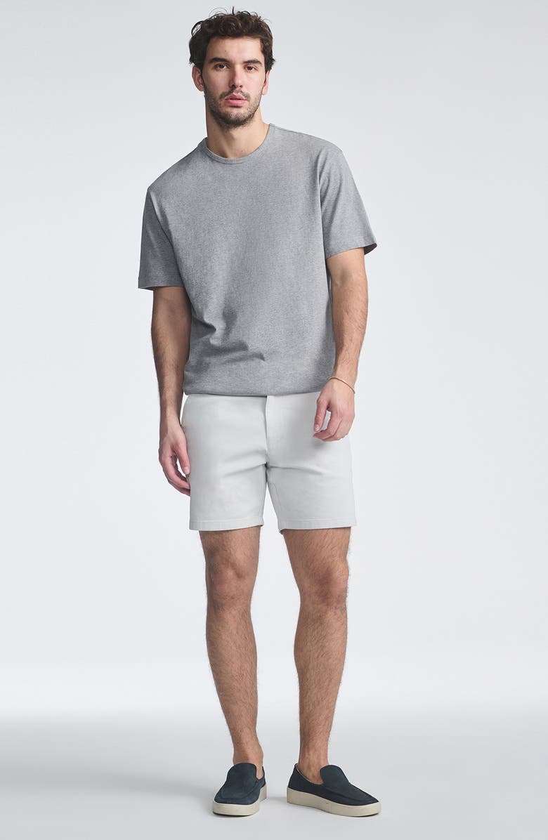 Mavi Jeans Nate Athletic Fit Chino Shorts, Alternate, color, Ivory Athletic