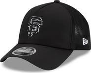 New Era Men's New Era Black San Francisco Giants 2026 Batting Practice Apex 9FORTY Adjustable Trucker Hat