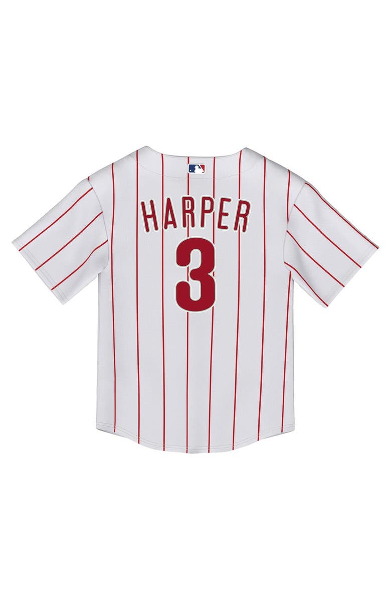 Nike Infant Nike Bryce Harper White Philadelphia Phillies Home Replica Jersey, Alternate, color, White