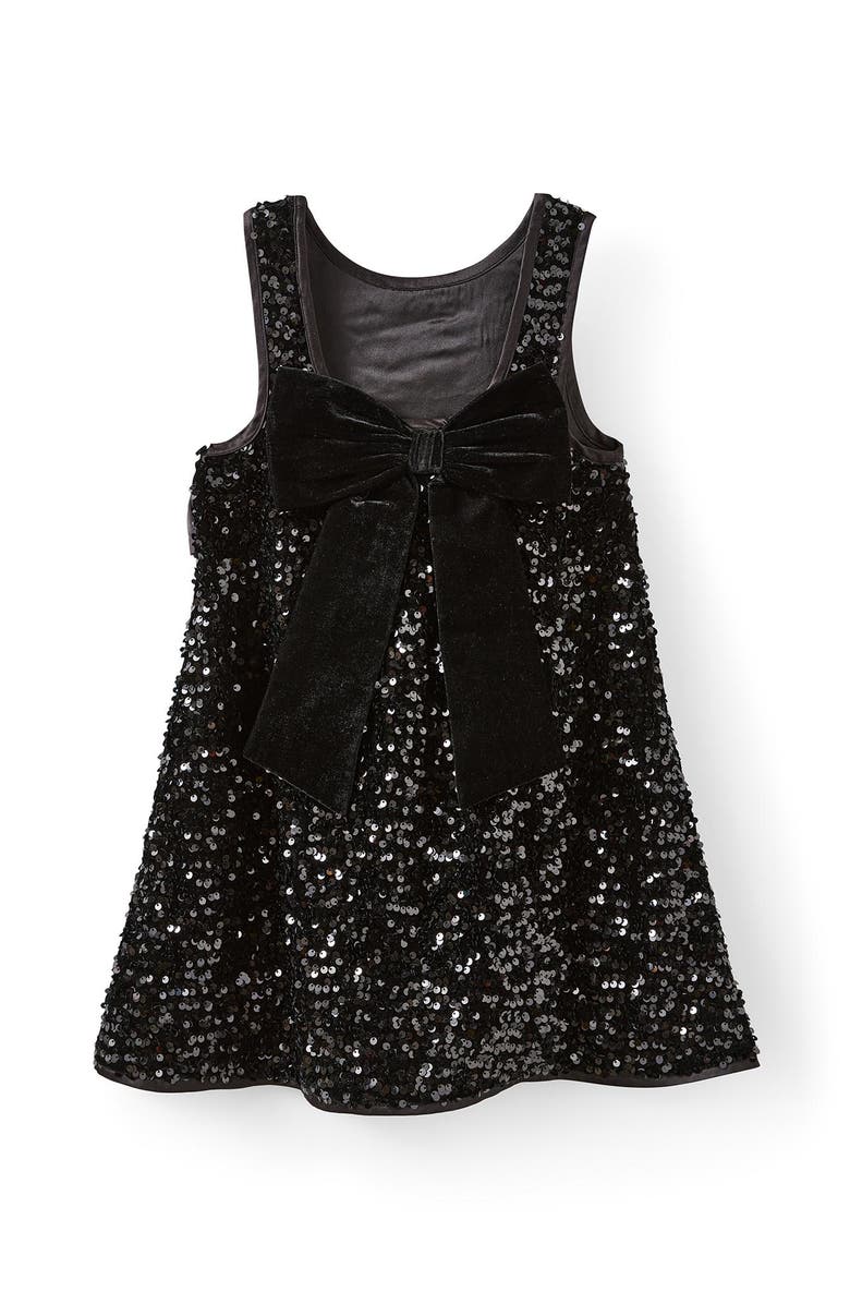 Cotton On Kids Kid's Sabrina Sleeveless Dress Up Dress, Alternate, color, Black Plush Sparkle