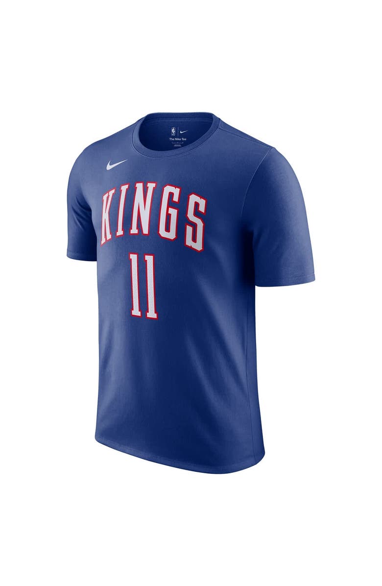 Nike Men's Nike Domantas Sabonis Blue Sacramento Kings 2024/25 City Edition Name & Number T-Shirt, Alternate, color, 