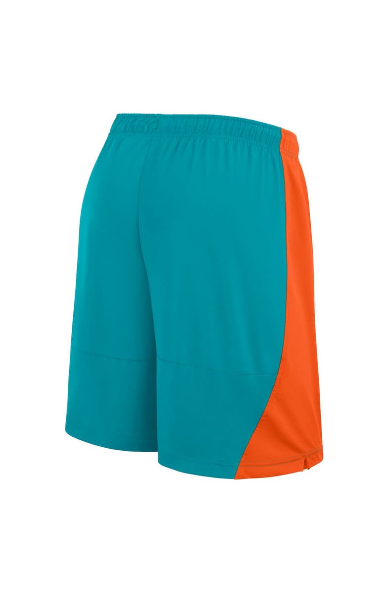 FANATICS Men's Fanatics Aqua Miami Dolphins No Defense Shorts, Alternate, color, Aqua