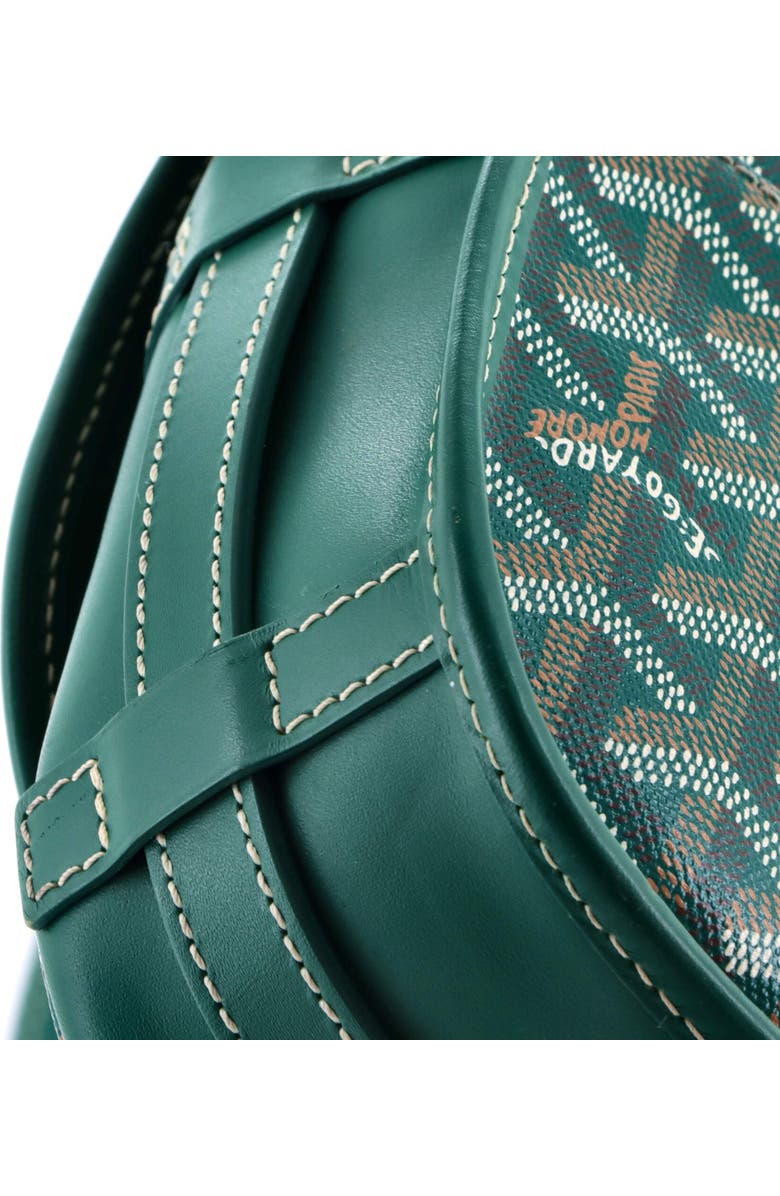 Pre-Owned Goyard Belvedere II Messenger Bag Coated Canvas PM, Alternate, color, Green