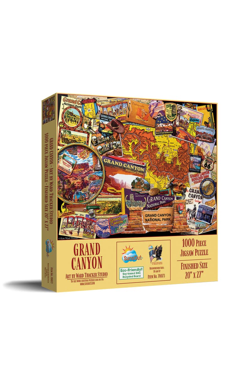 Sunsout Grand Canyon 1000 piece Jigsaw Puzzle for Adults, Main, color, Multicolor