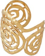 RETRO CHIC Mono Spiral Cuff