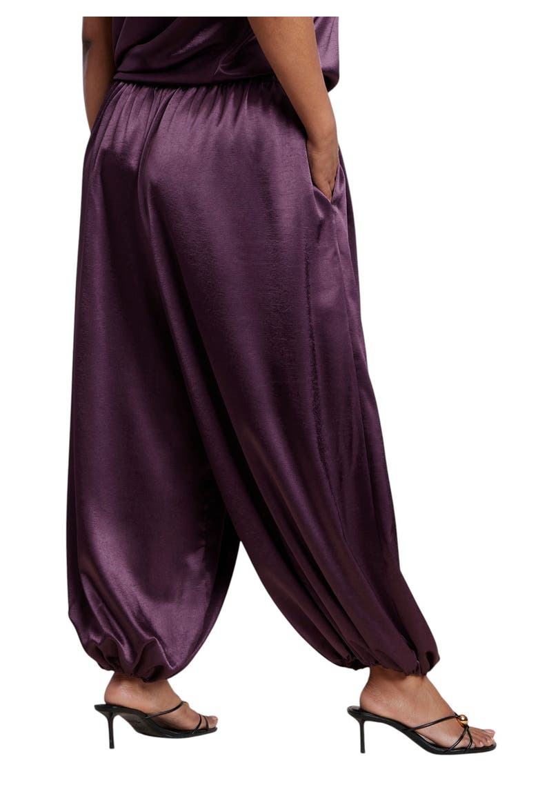 Satin Balloon Pant (plus), Alternate, color, WINTER BLOOM