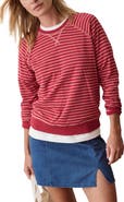 Marine Layer Raglan Sleeve Reversible Cotton Blend Top
