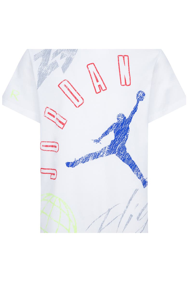 Kids' Jordan Elements Graphic T-Shirt, Alternate, color, WHITE