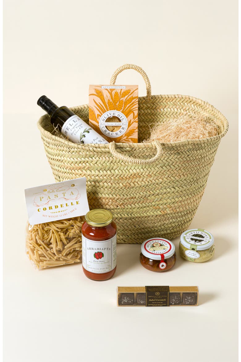 Italian Dinner Party Gift Basket by Bella Cucina, Main, color, Multi