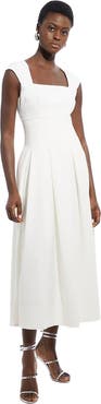 Karen Millen Square Neck Midi Dress