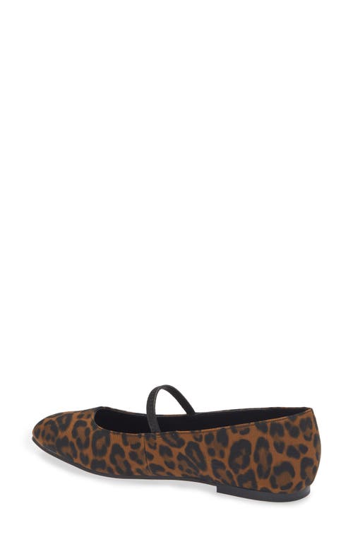 Marc Fisher Ltd Urella Mary Jane Flat In Animal Print