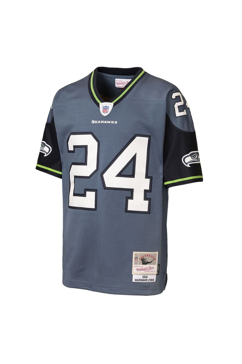Youth Mitchell & Ness Marshawn Lynch Blue Seattle Seahawks Legacy