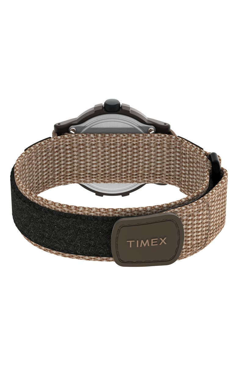 Timex<sup>®</sup> x Peanuts Camper Ski Webbing Strap Watch, 38mm, Alternate, color, Red
