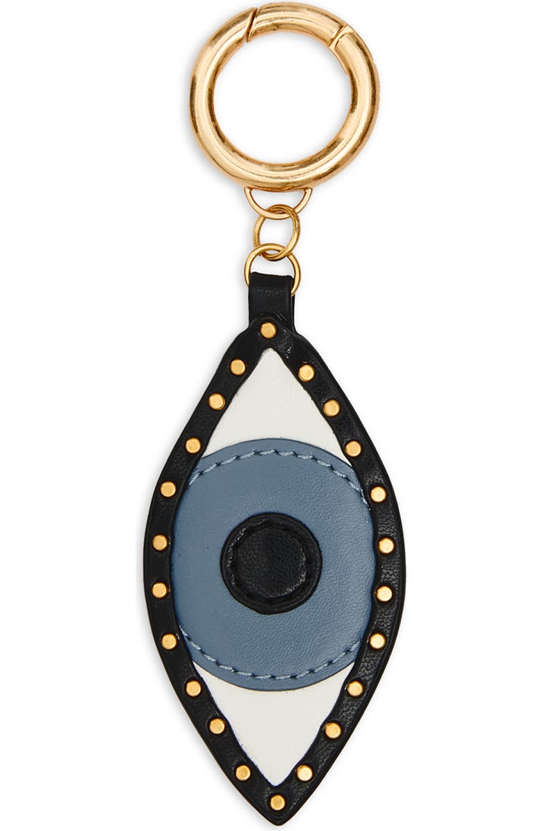 Rebecca Minkoff Evil Eye Bag Charm, Main, color, Blue Multi