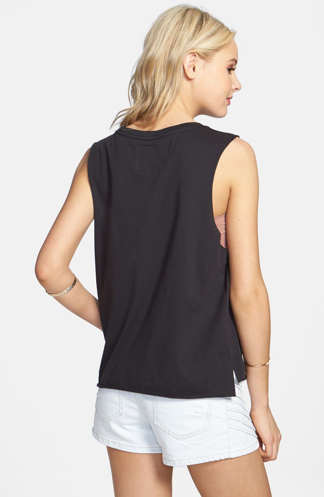 Malibu Native 'Good Luck Charm' Cotton Tee (Women) | Nordstrom