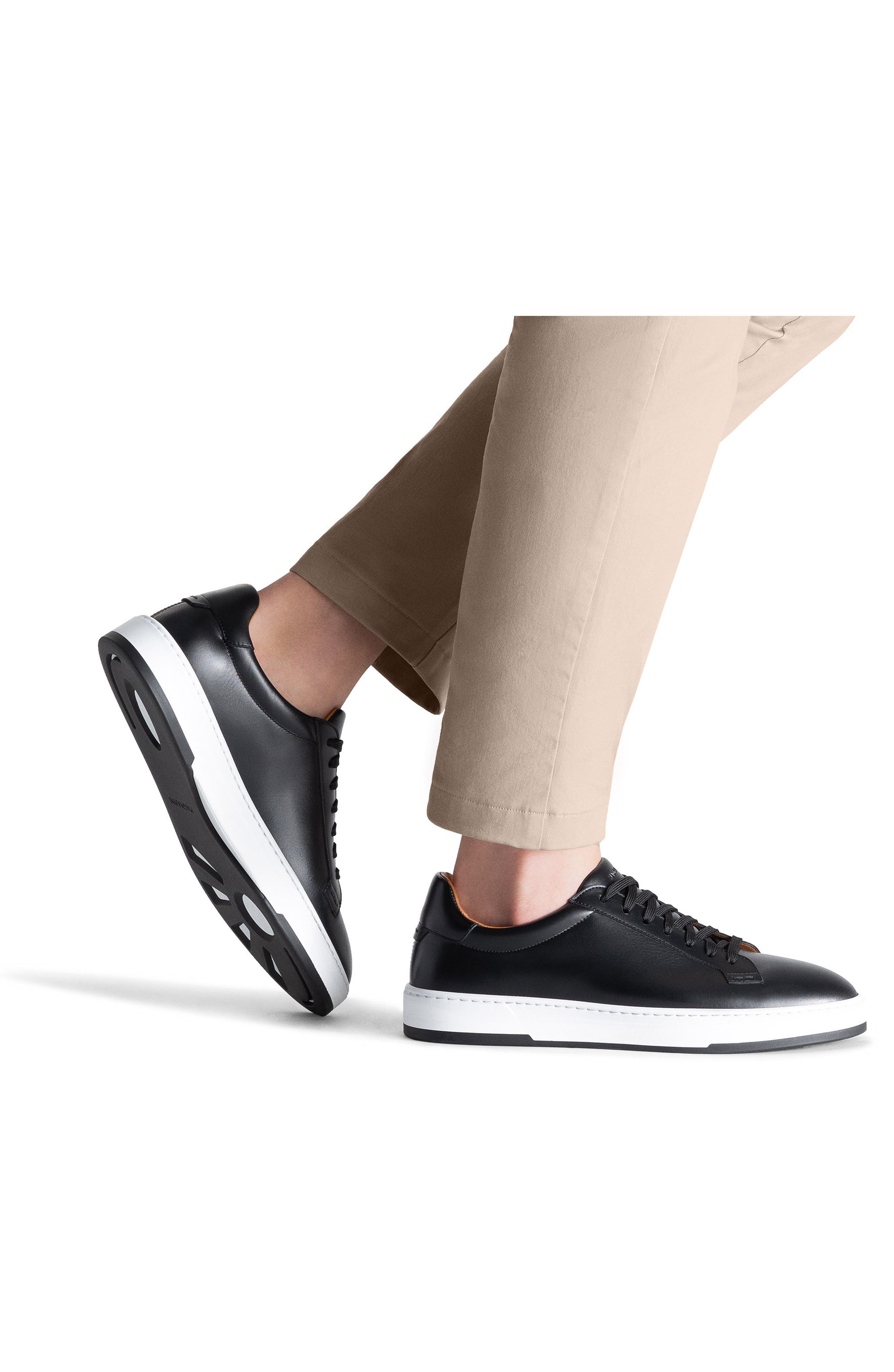 Kona Lo Sneaker, Alternate, color, BLACK