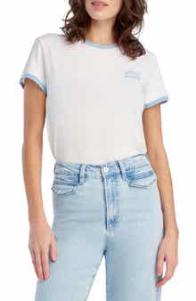 The Collegiate Chest Logo Ringer T-Shirt