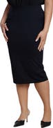 ELOQUII Knit Column Skirt