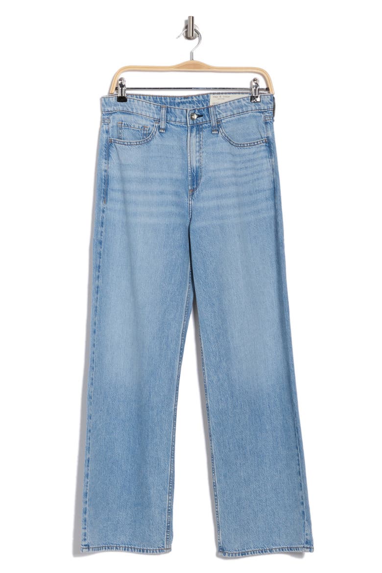 Lori High Waist Wide Leg Jeans, Alternate, color, LANSDALE