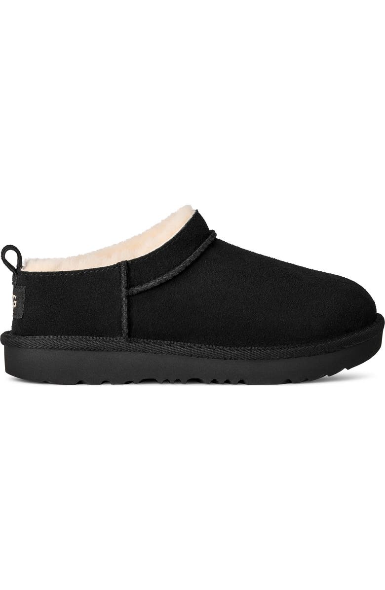 UGG<sup>®</sup> Kids' Classic Micro Boot, Alternate, color, Black